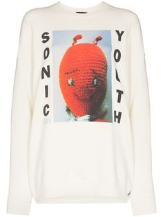 R13 толстовка с принтом Sonic Youth Dirty