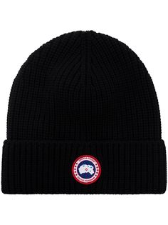 Canada Goose шапка бини Arctic Disc в рубчик