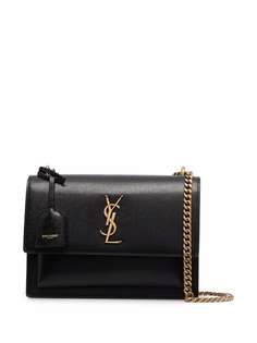 Saint Laurent сумка на плечо Sunset среднего размера