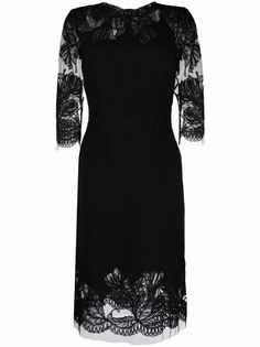 Ermanno Scervino платье на молнии с аппликацией