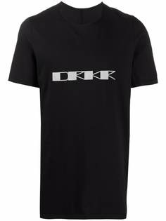 Rick Owens DRKSHDW длинная футболка с логотипом