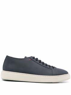 Santoni кеды на шнуровке
