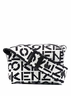 Kenzo каркасная сумка с логотипом