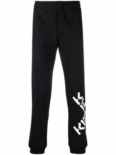 Kenzo спортивные брюки с логотипом