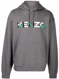 Kenzo худи из органического хлопка с логотипом