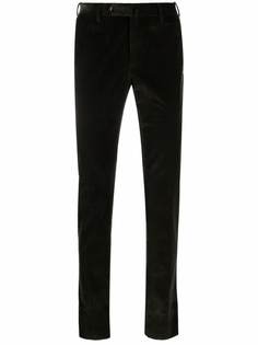 Pt01 вельветовые брюки кроя слим