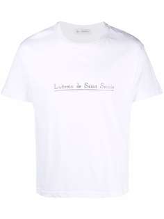 Ludovic De Saint Sernin футболка с логотипом из страз