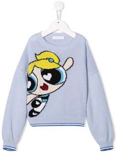 Monnalisa джемпер Powerpuff вязки интарсия