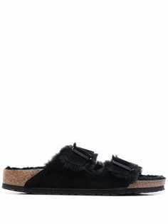 Birkenstock сандалии Arizona с меховой подкладкой