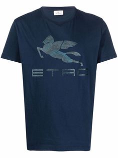 ETRO футболка с логотипом