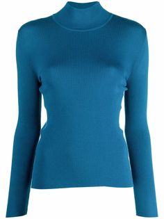 Alberta Ferretti джемпер с воротником-стойкой