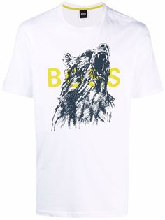Boss Hugo Boss футболка с графичным принтом