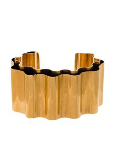Jil Sander двухслойный браслет-кафф