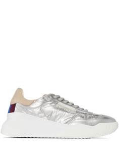 Stella McCartney Loop metallic sneakers