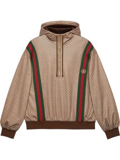 Gucci худи из джерси с узором GG