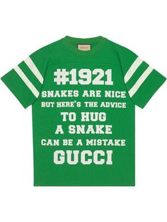 Gucci футболка с принтом To Hug a Snake