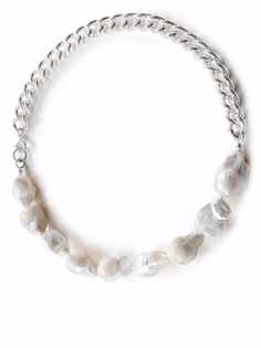 NORMA JEWELLERY жемчужное колье Draco