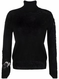 Ermanno Scervino джемпер с кружевом