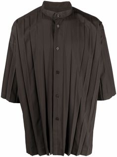 Homme Plissé Issey Miyake плиссированная рубашка
