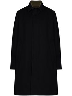 sacai длинный тренч Melton