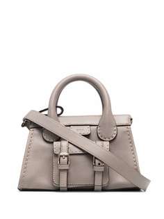 Chloé сумка через плечо с тисненым логотипом