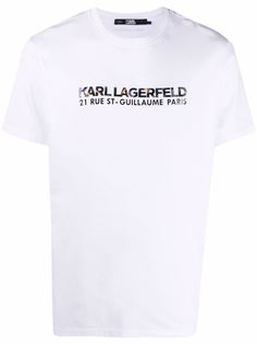 Karl Lagerfeld футболка с логотипом
