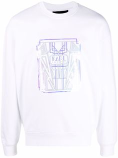 Karl Lagerfeld толстовка Art Deco с логотипом