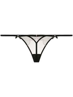 Agent Provocateur прозрачные трусы-стринги Lorna