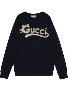 Gucci толстовка с логотипом