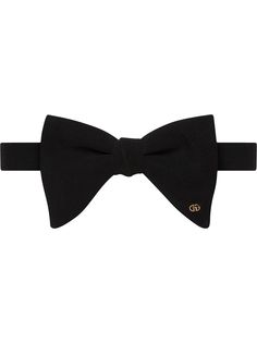 Gucci галстук-бабочка с логотипом