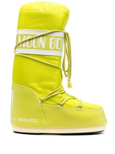 Moon Boot САПОГИ ICON LIME-GREEN NYLON