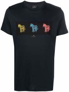 PAUL SMITH футболка из органического хлопка с принтом
