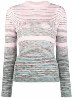M Missoni топ вязки интарсия с длинными рукавами