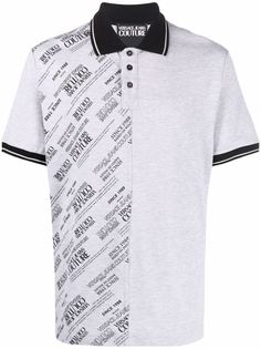 Versace Jeans Couture рубашка поло с логотипом