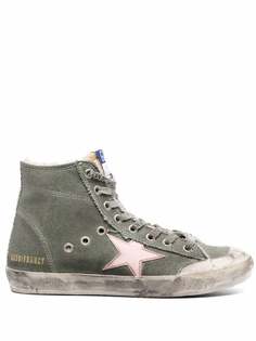 Golden Goose высокие кеды Francy