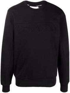 Calvin Klein толстовка с круглым вырезом и логотипом