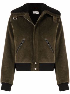 Saint Laurent куртка-бомбер