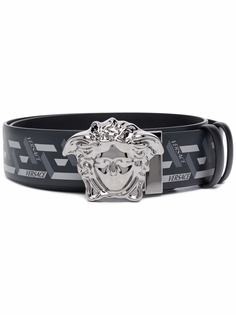 Versace ремень с декором Medusa Head и узором Greca