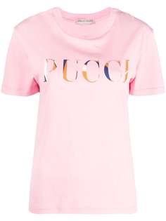 Emilio Pucci футболка с логотипом