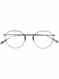 Oliver Peoples очки в круглой оправе с логотипом