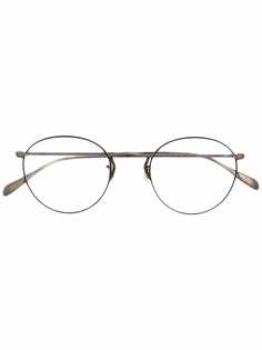 Oliver Peoples очки в круглой оправе с логотипом