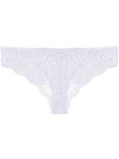 La Perla трусы-бразилиана с цветочным кружевом