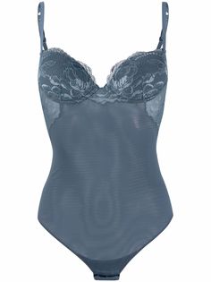 La Perla боди с кружевной вставкой