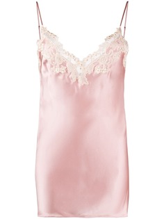 La Perla платье-комбинация с кружевными вставками
