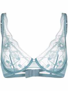 La Perla бюстгальтер из цветочного кружева на косточках