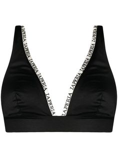 La Perla бюстгальтер с треугольными чашками и логотипом