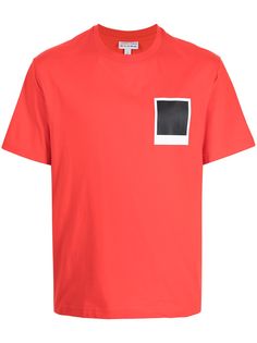 Lacoste футболка с принтом