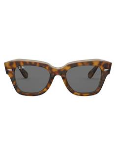 Ray-Ban солнцезащитные очки State Street черепаховой расцветки