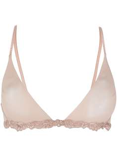 La Perla полупрозрачный бюстгальтер с вышивкой
