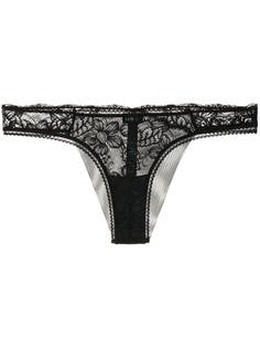 La Perla трусы-бразилиана с кружевом